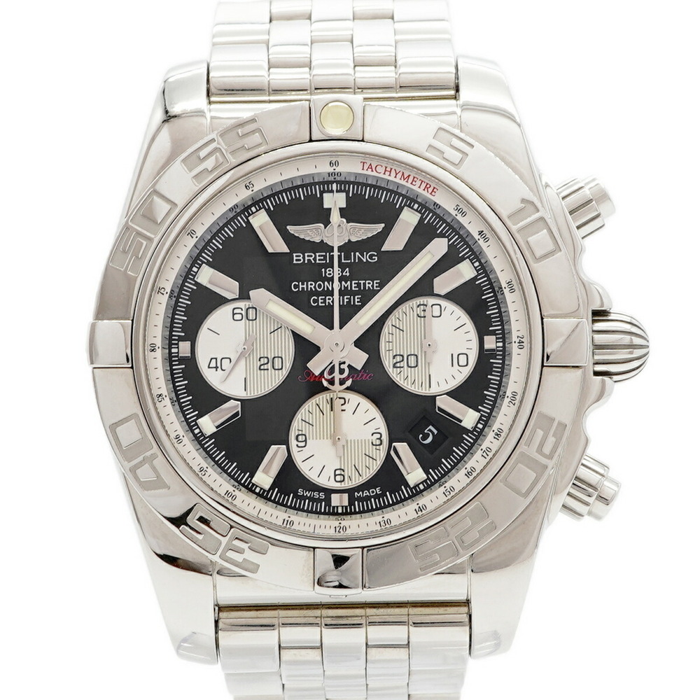 Breitling Chronomat 44 AB0110 Black Dial Men's Watch